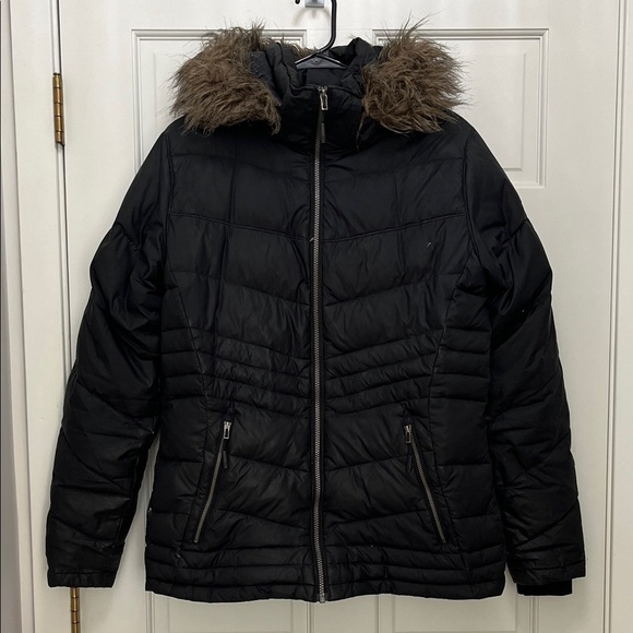 Columbia Jackets & Blazers - Columbia Black Duck Down Feathers Outdoor Winter Jacket  - Size Large